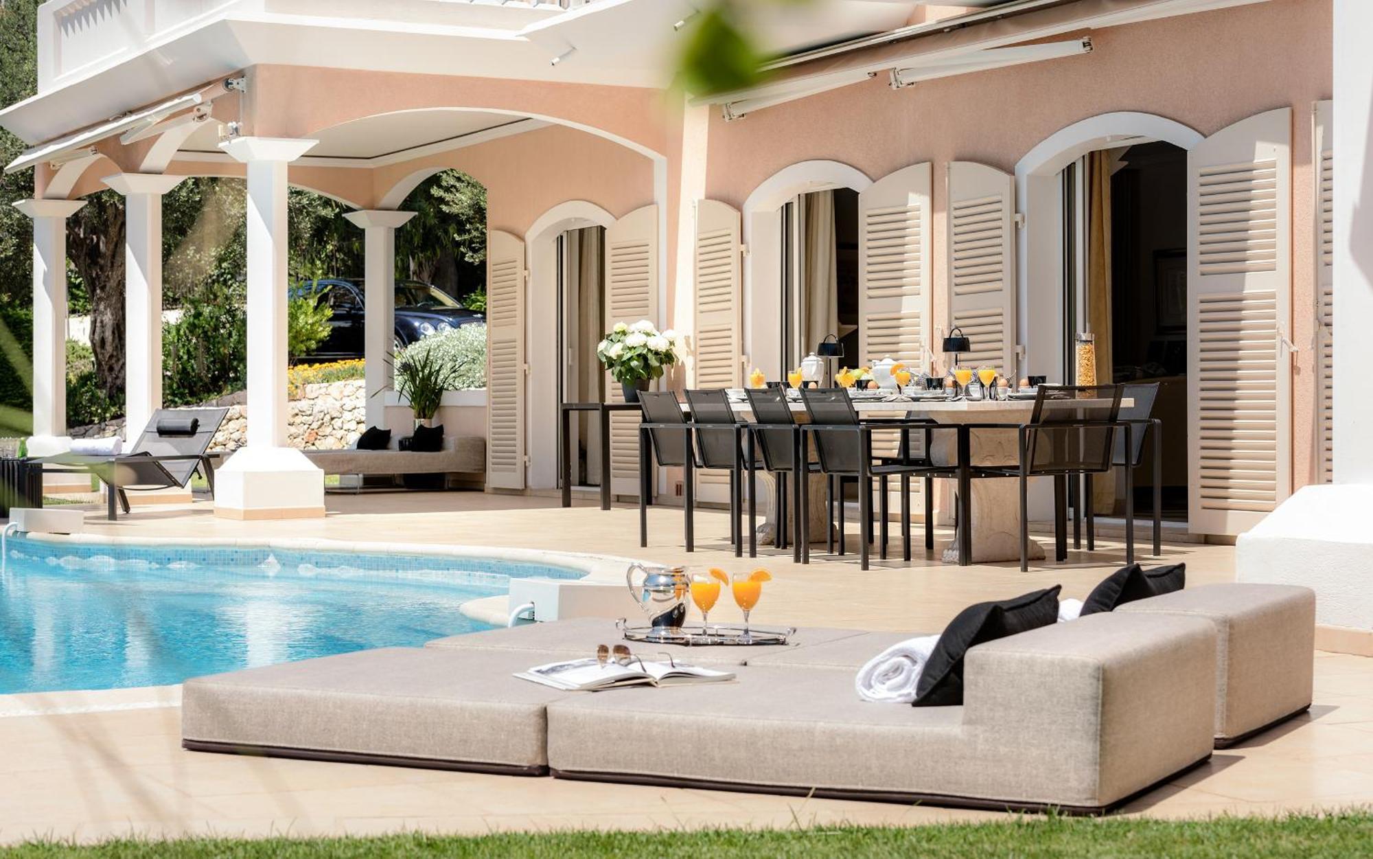 Villa Monaco - Luxury Living In Cap D'Ail With Bentley, Butler And Heated Pool Cap-d'Ail Exterior photo